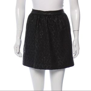 Alice + Olivia Tweed Pattern Mini Skirt